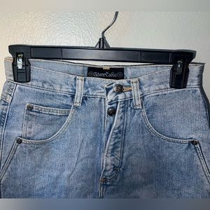 7/8 waist SilverLake x Wrangler vintage jeans